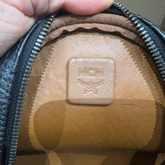 MCM Black Small Stark Side Studs Backpack main image 8